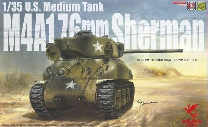Asuka 1/35 M4A1 76mm Sherman 35047